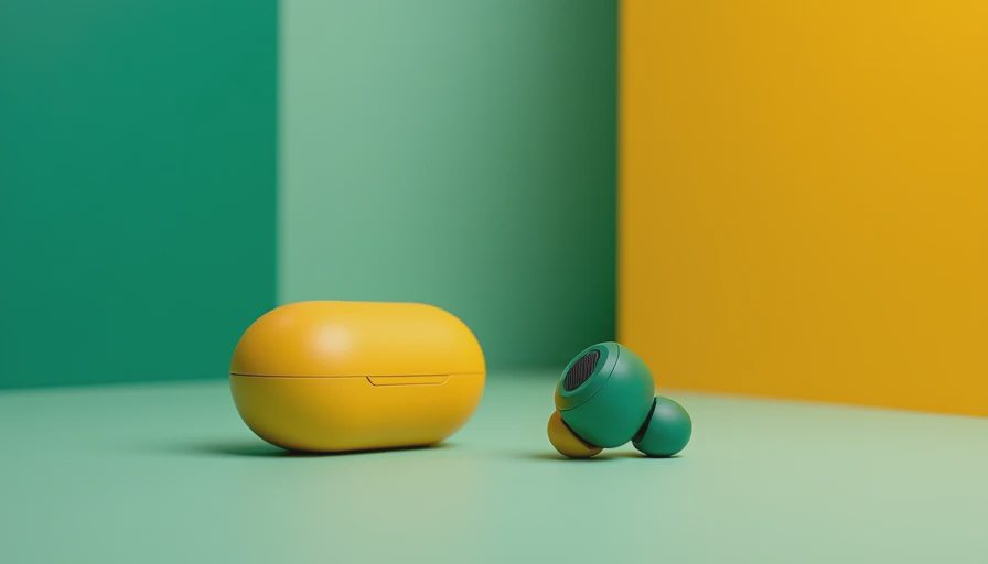 Visual context for lightweight wireless earphones